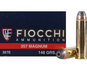 Fiocchi Shooting Dynamics Ammunition 357 Magnum 148 Grain Semi-Jacketed Hollow Point Box of 50