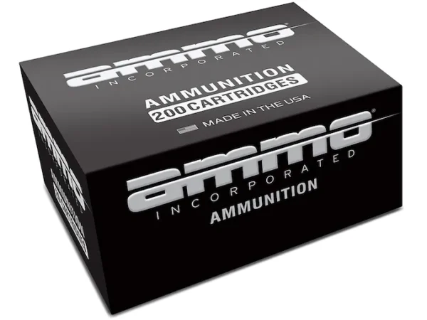 Ammo Inc. Ammunition 9mm Luger 124 Grain Total Metal Jacket Box of 200 Bulk