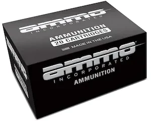 Ammo Inc. Ammunition 9mm Luger 124 Grain Jacketed Hollow Point Box of 20