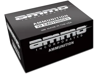 Ammo Inc. Ammunition 9mm Luger 124 Grain Jacketed Hollow Point Box of 20