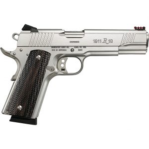 REMINGTON 1911 R1 ENHANCED STAINLESS FIBER OPTIC 45 ACP FULL-SIZE 8-ROUND PISTOL For Sale