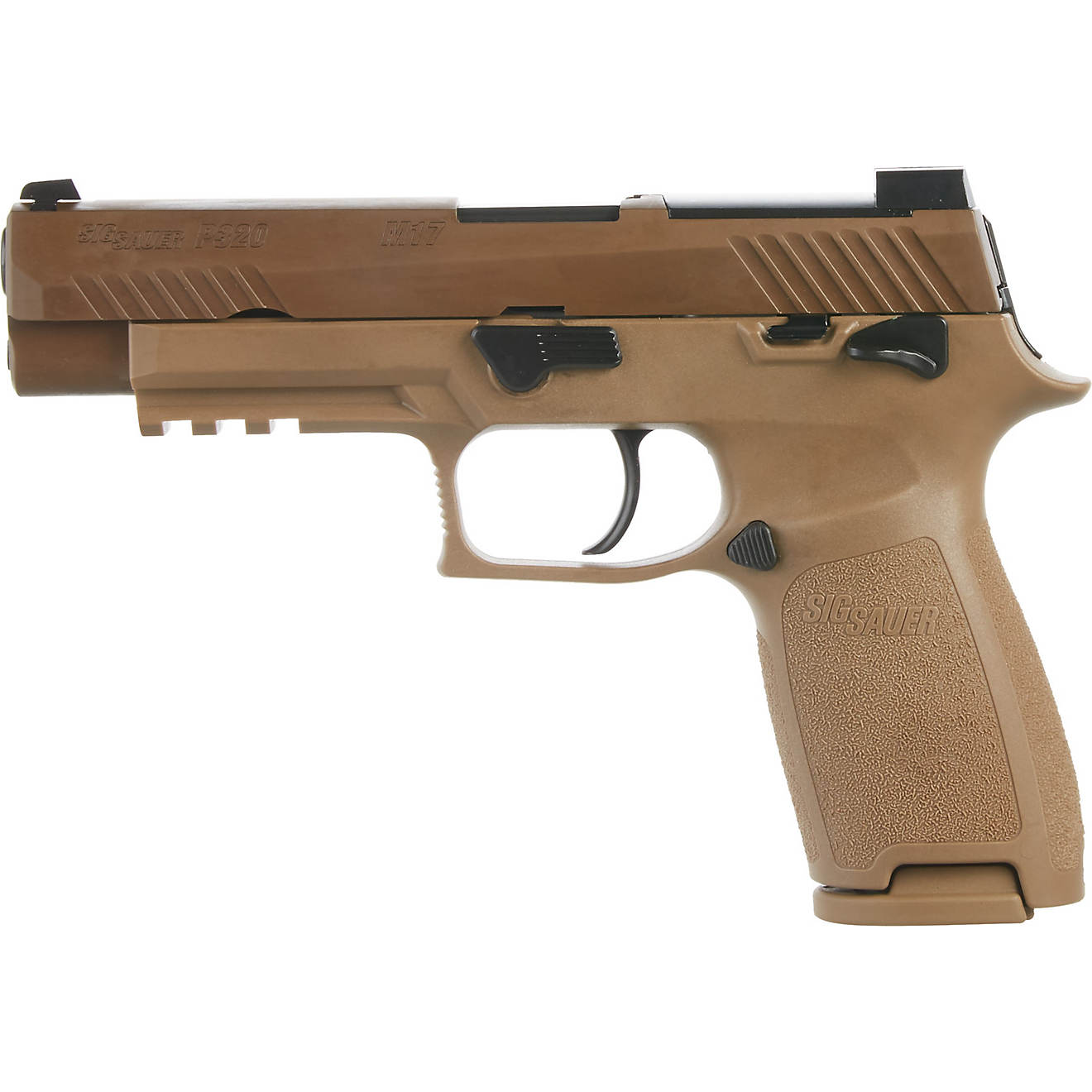 SIG SAUER P320 M17 COYOTE MANUAL NS 9MM FULL-SIZED 17-ROUND PISTOL For Sale