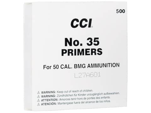 Buy CCI 50 BMG Military Primers #35 Box of 500