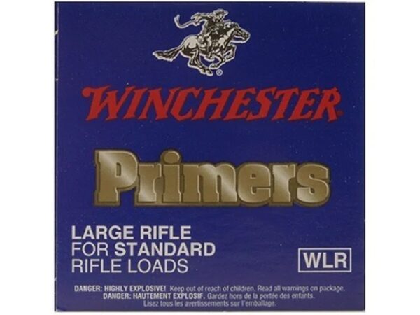 Buy Winchester Large Rifle Primers #8-1-2 Box of 1000 (10 Trays of 100)