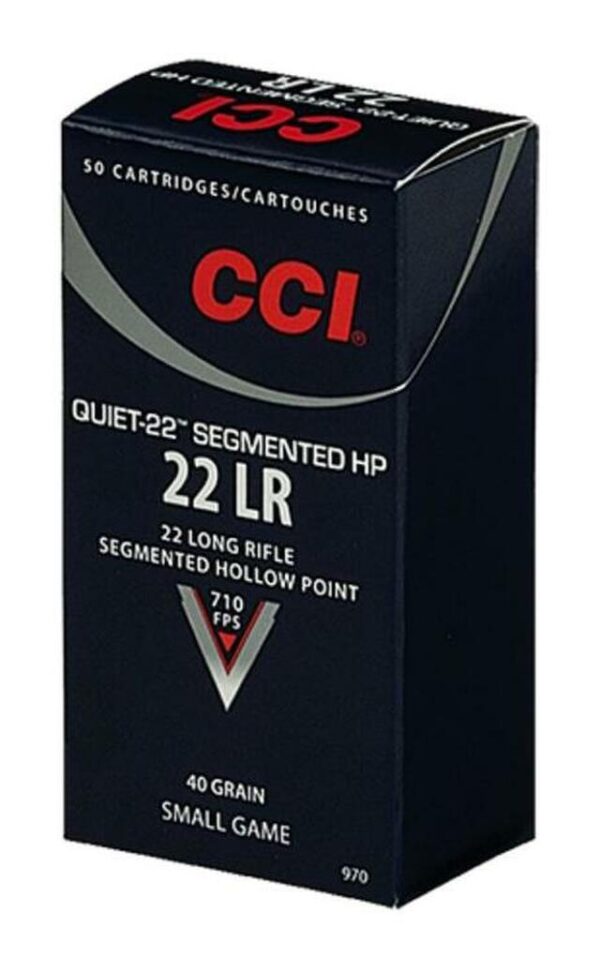 CCI Quiet-22 22LR 40GR CPRN 50rd Box