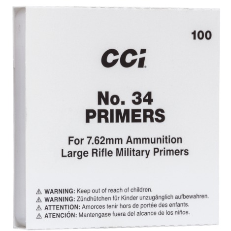 Buy CCI #34 7.62mm Military Primers