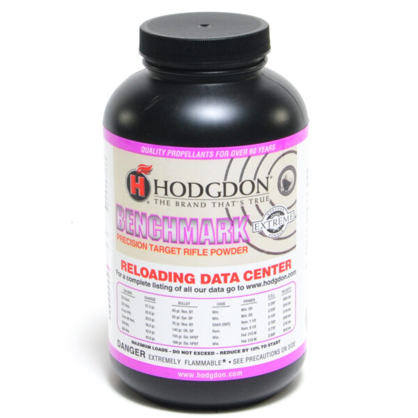 Buy Hodgdon Benchmark Precision Target Smokeless Rifle Powder In Stock