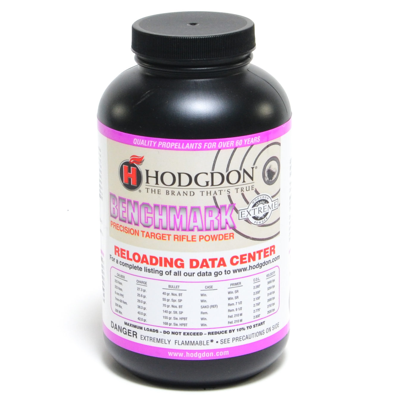 Buy Hodgdon Benchmark Precision Target Smokeless Rifle Powder In Stock