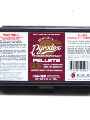 Buy Hodgdon Pyrodex Pel 50 Cal 50 Gr (100) Near Me