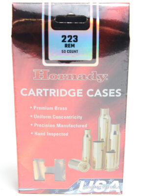 Buy Hornady .223 Remington Unprimed Brass (250 cases) Online