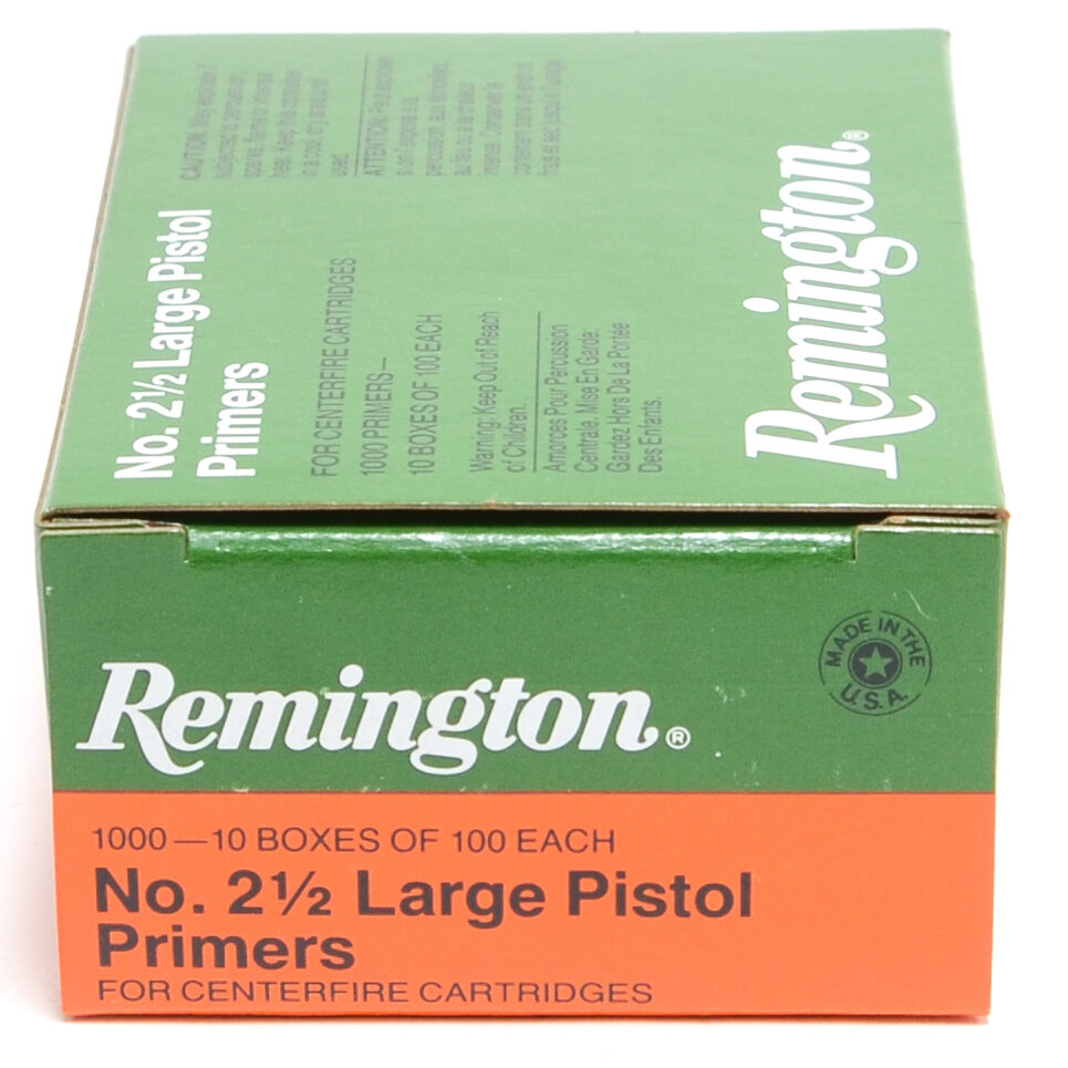 Buy Remington 2 1/2 Large Pistol Primers (1000)