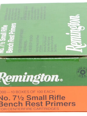 Buy Remington 7 1/2 Small Rifle Bench Rest Primers (1000 ct box)