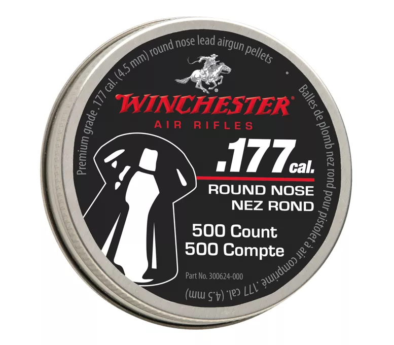 Winchester .177 Round Nosed Lead Air Gun Pellets